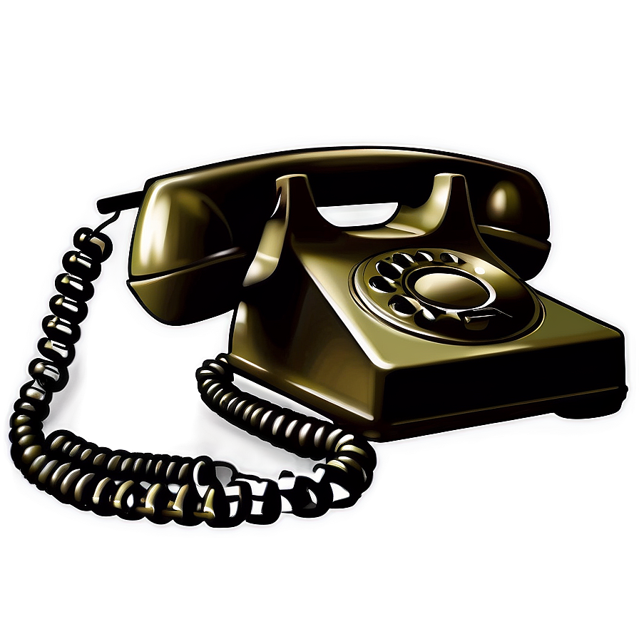 Timeless Telephone Illustration Png 06212024