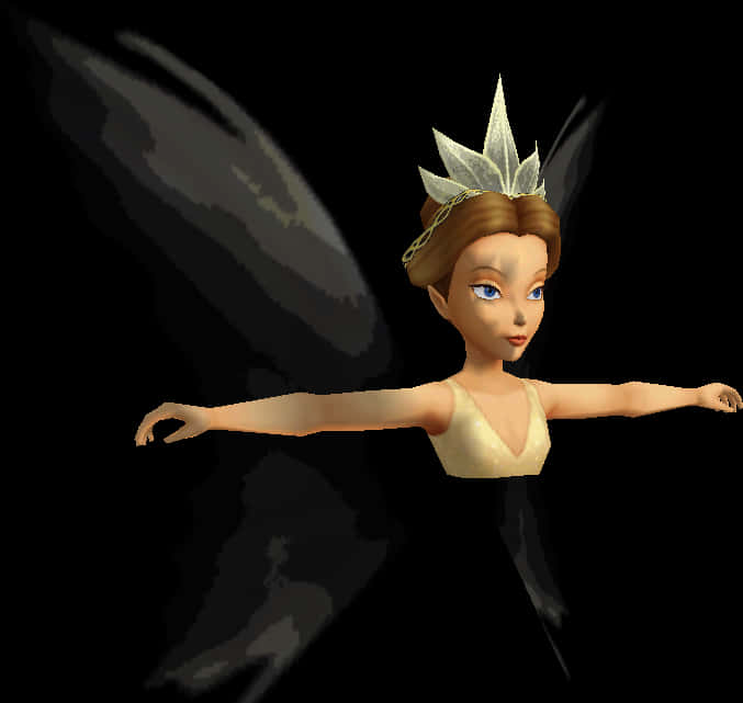 Tinkerbell3 D Character Pose