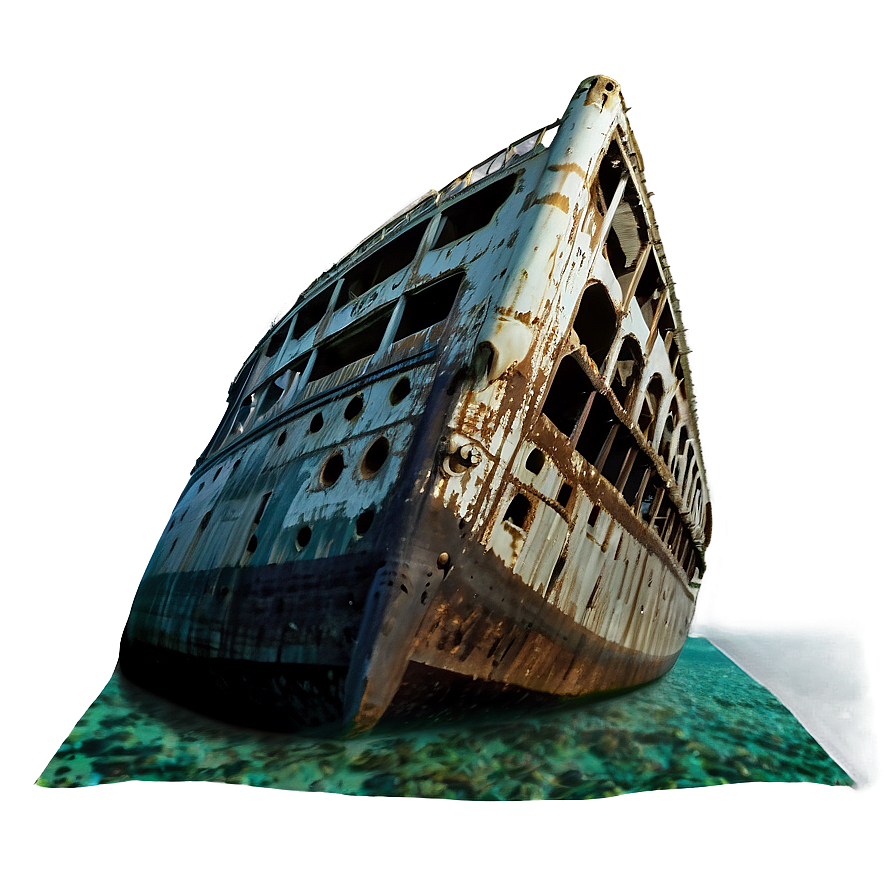 Titanic Underwater Wreck Png Sow73