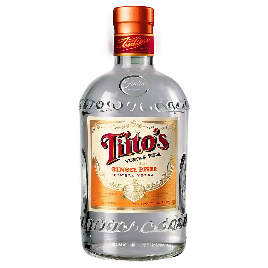 Tito's Vodka And Ginger Beer Png 06252024