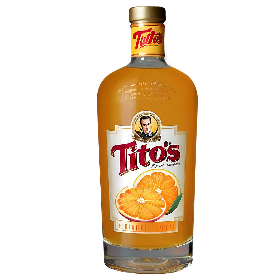 Tito's Vodka And Orange Juice Png 06252024