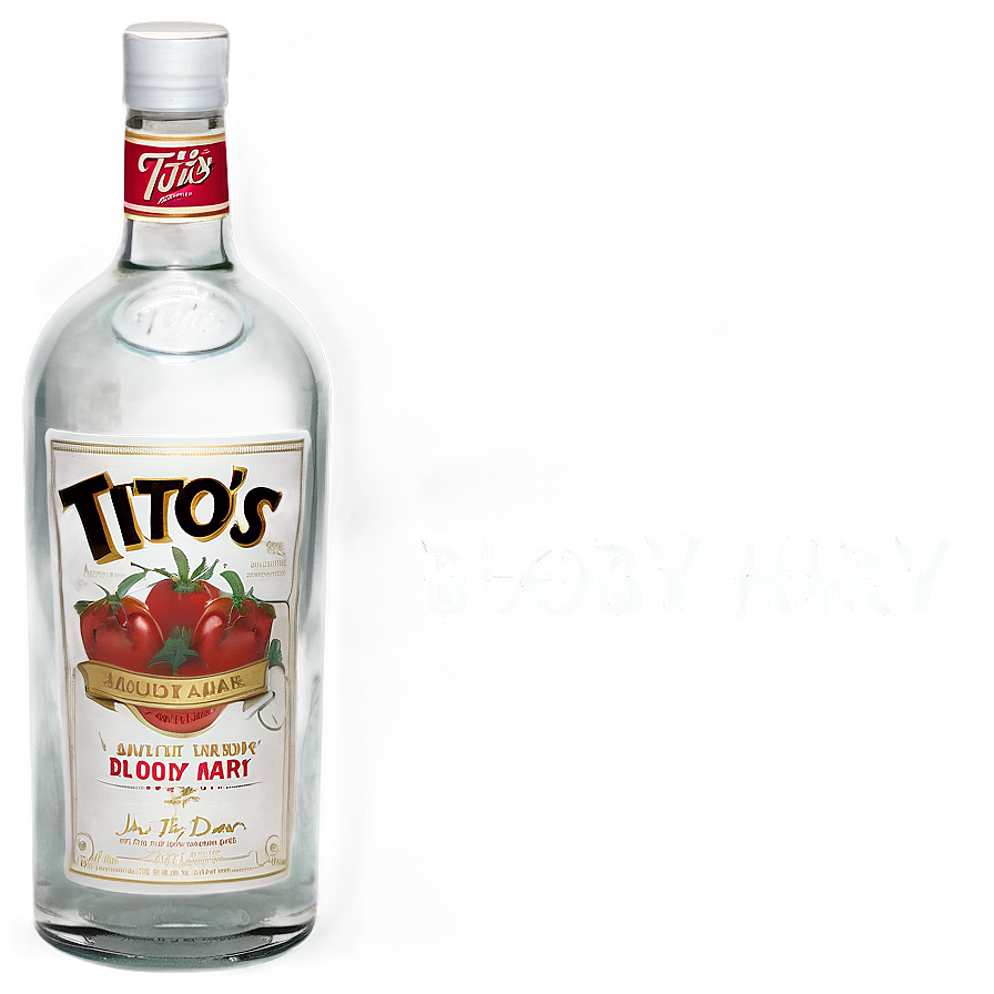 Tito's Vodka Bloody Mary Png Hpl17