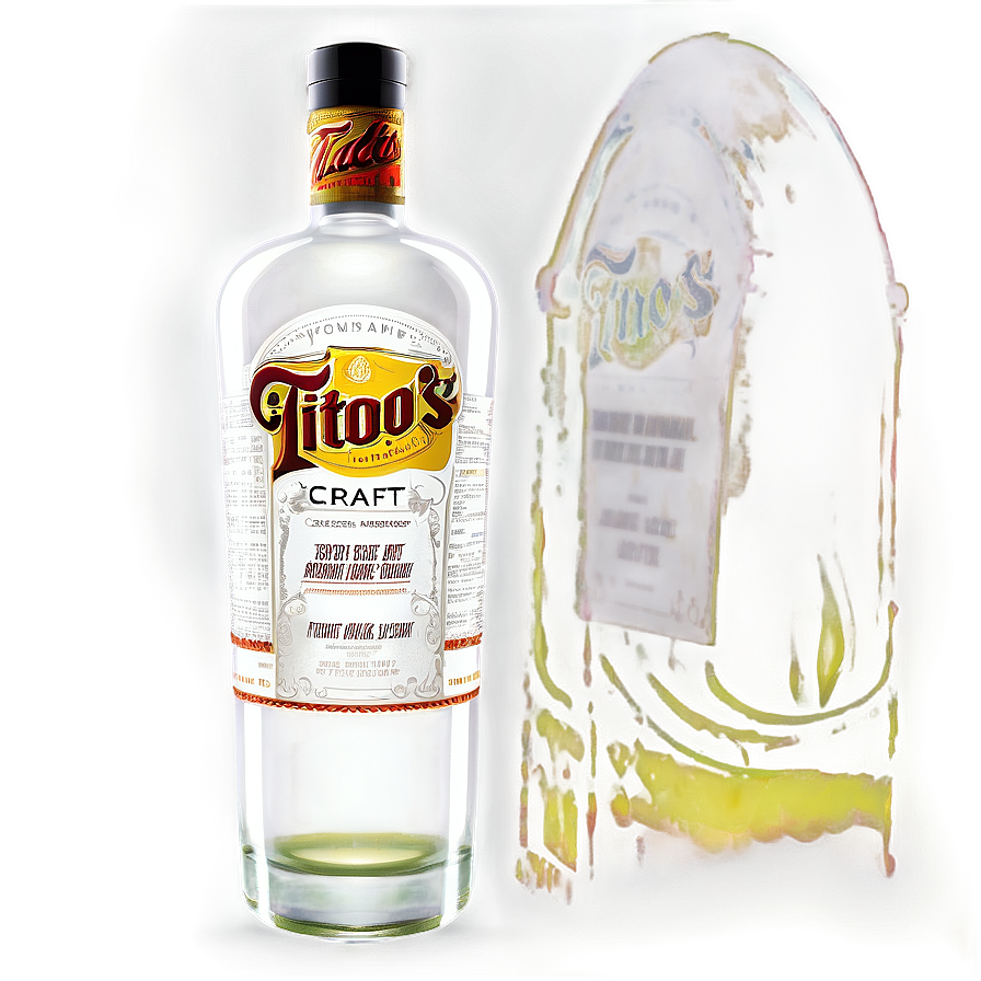 Tito's Vodka Craft Cocktail Png 19