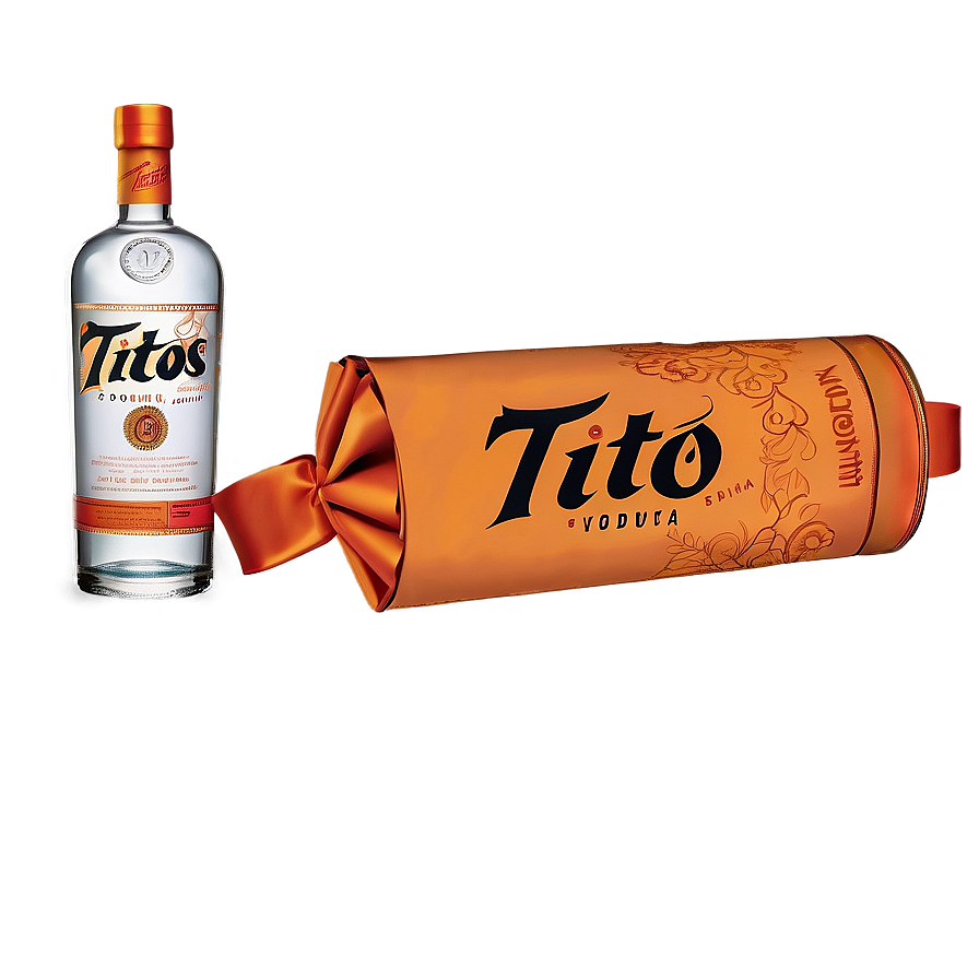 Tito's Vodka Gift Set Png Ain