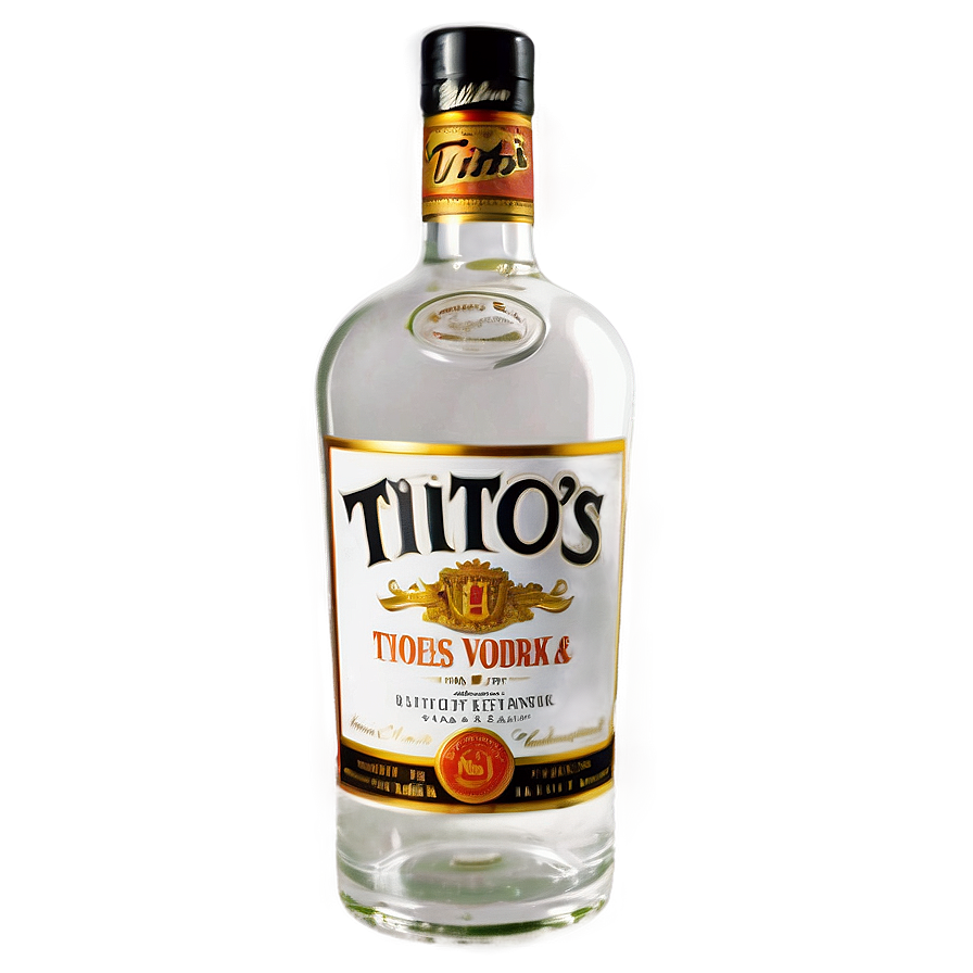 Tito's Vodka Serving Png Xfb67