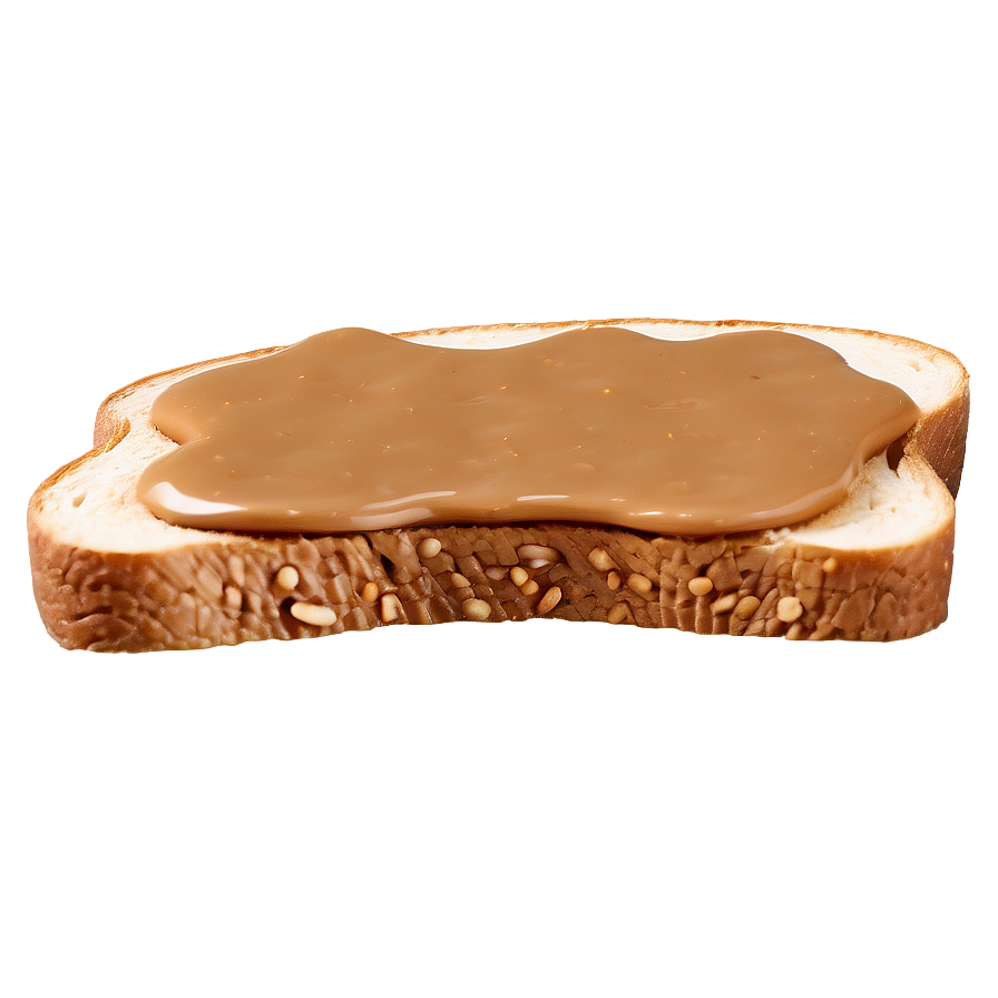 Toast With Peanut Butter Png Yed