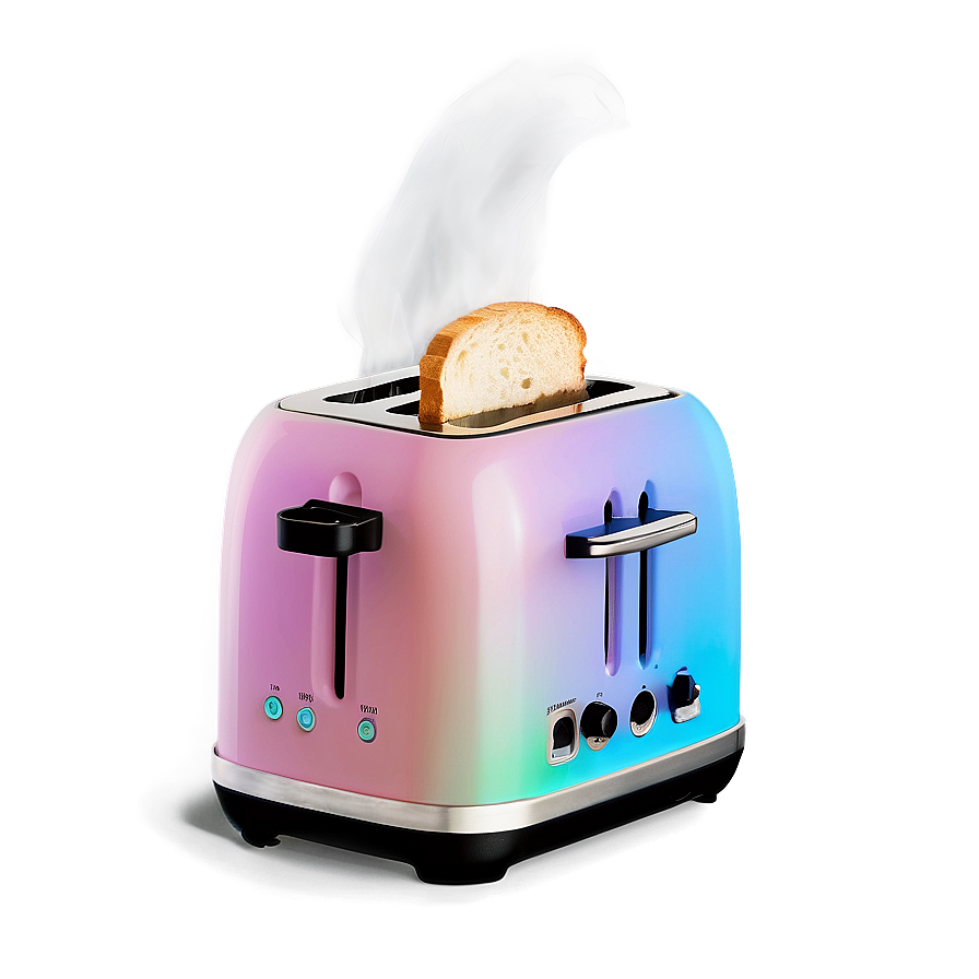 Toaster In Pastel Colors Png 06122024