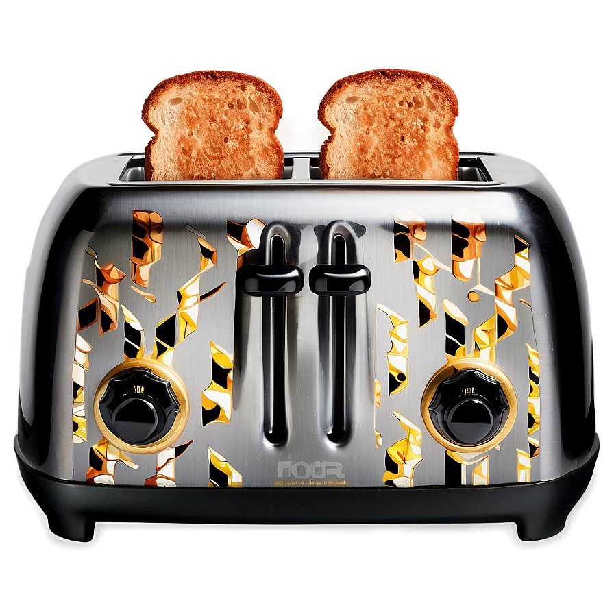 Toaster With Unique Patterns Png 06122024