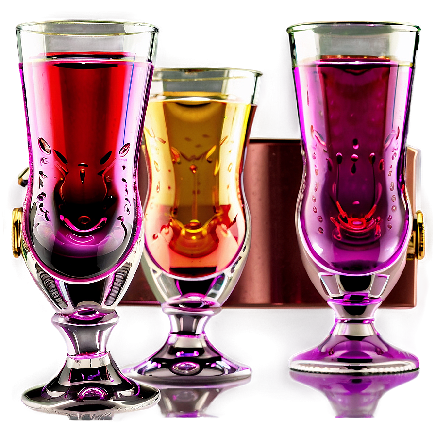 Toasting Shot Glasses Png 05242024