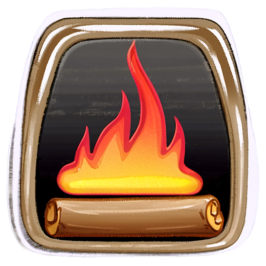 Toasty Fire Emoji Picture Png 39