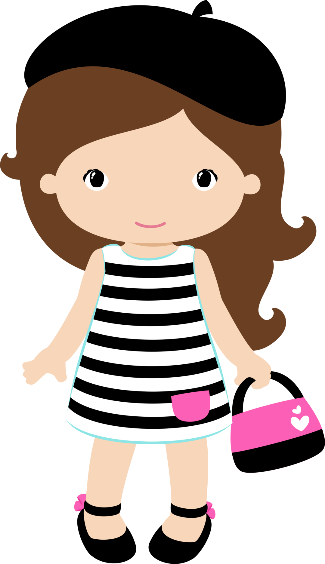 Toddler Girl Cartoon Character