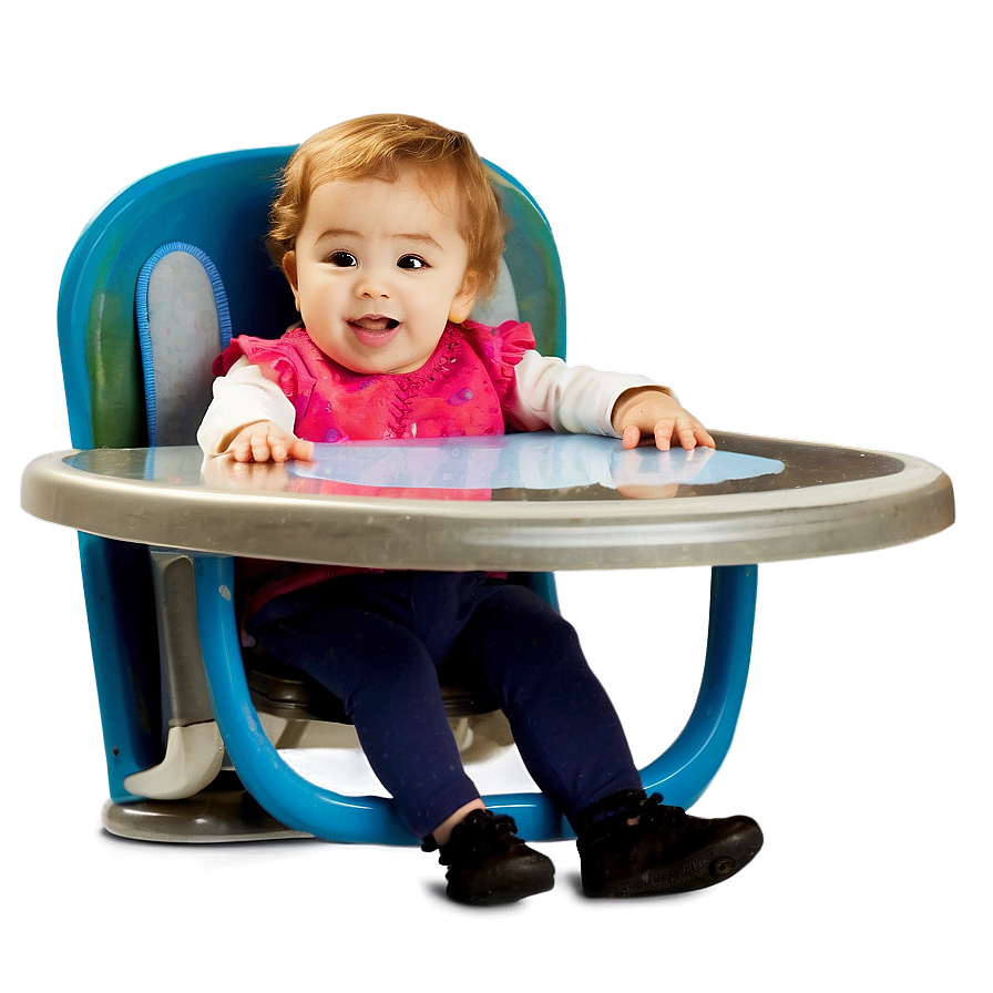 Toddler In High Chair Png Uay