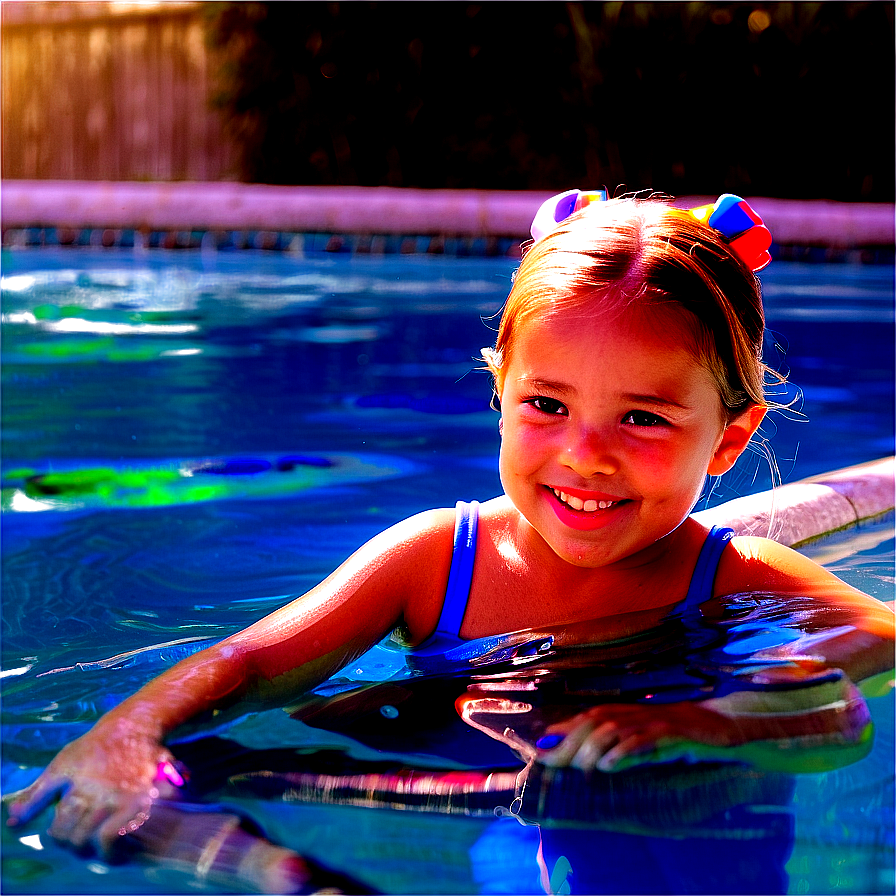 Toddler In Pool Png 06112024