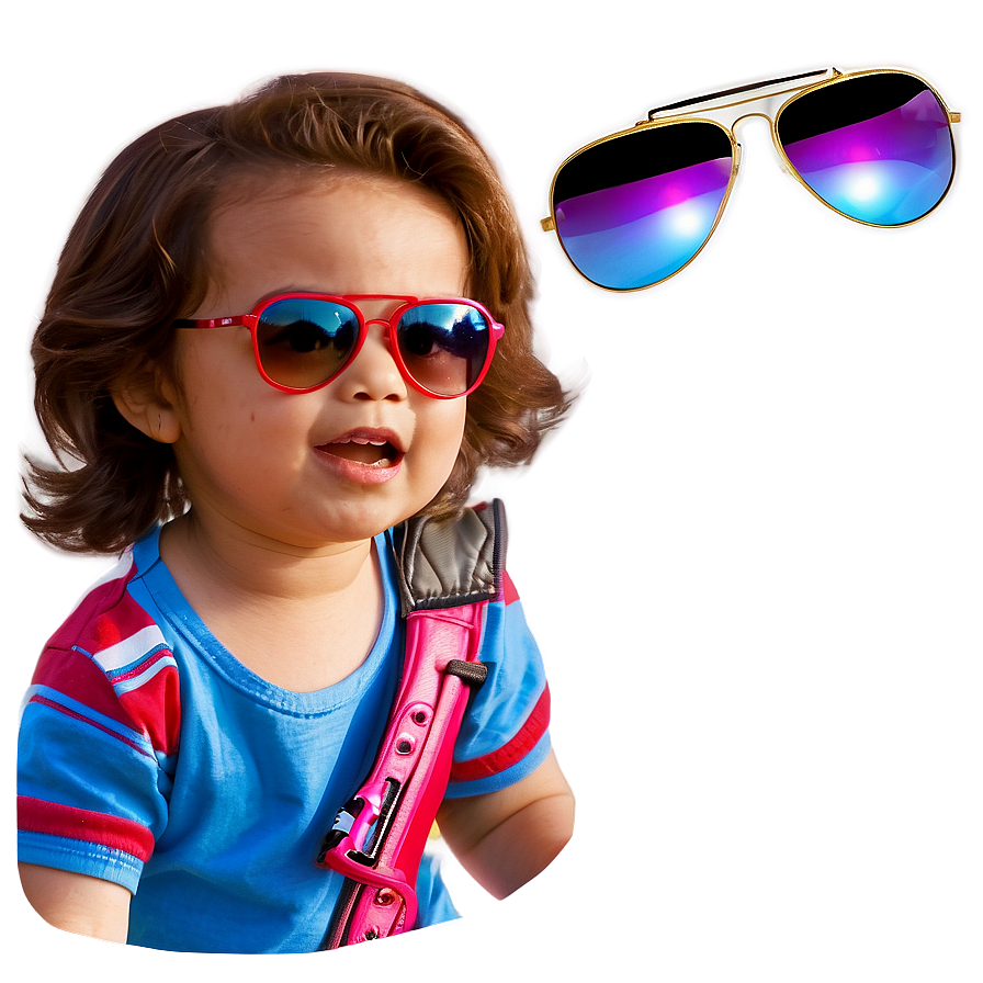 Toddler In Sunglasses Png 91