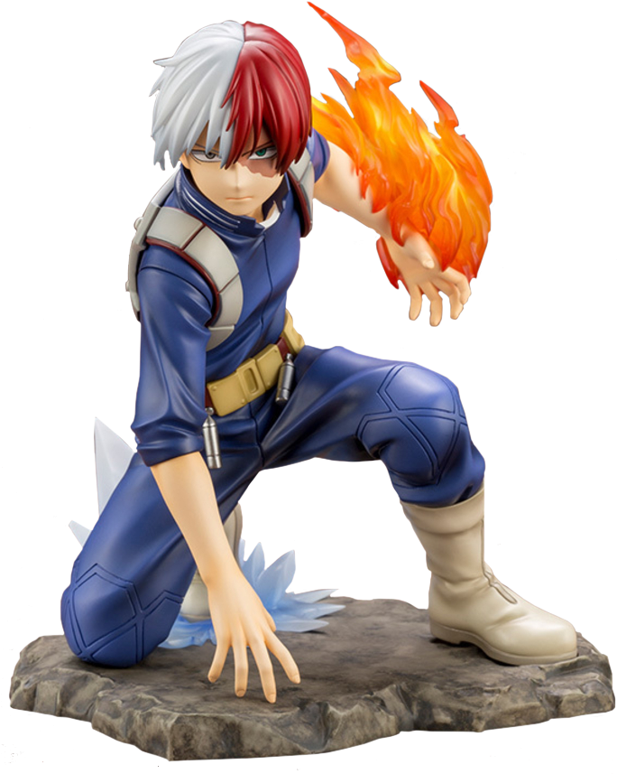 Todoroki Figure Half Cold Half Hot