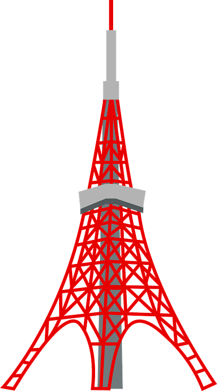 Tokyo Tower Iconic Structure