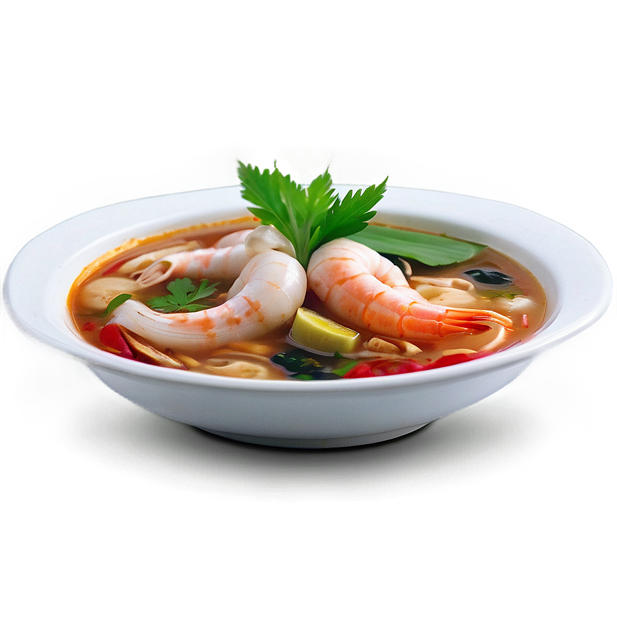 Tom Yum Noodle Soup Png 05242024