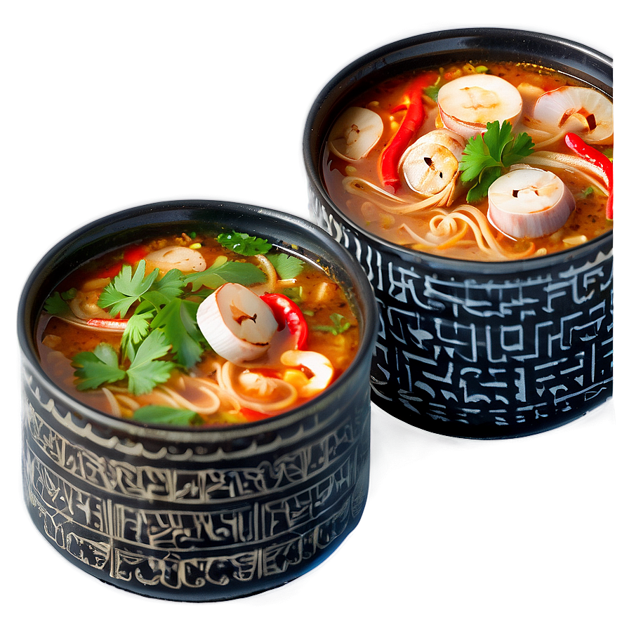 Tom Yum Noodle Soup Png 34