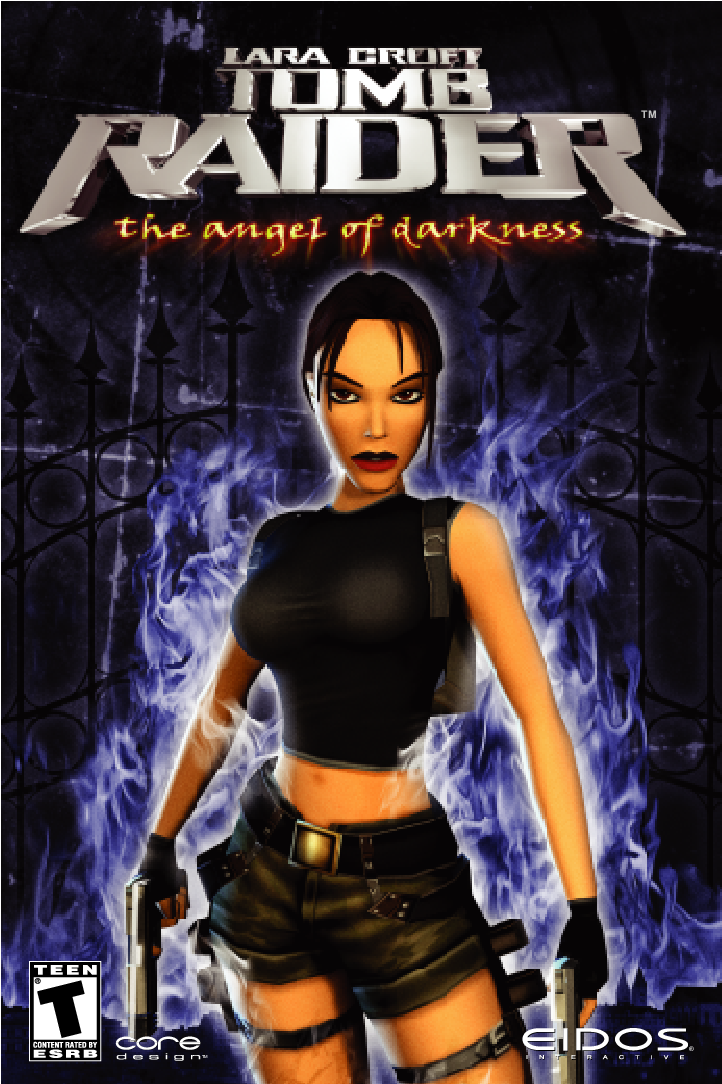 Tomb Raider Angelof Darkness Game Cover