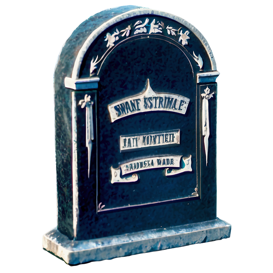 Tombstone In Cemetery Png Ynp