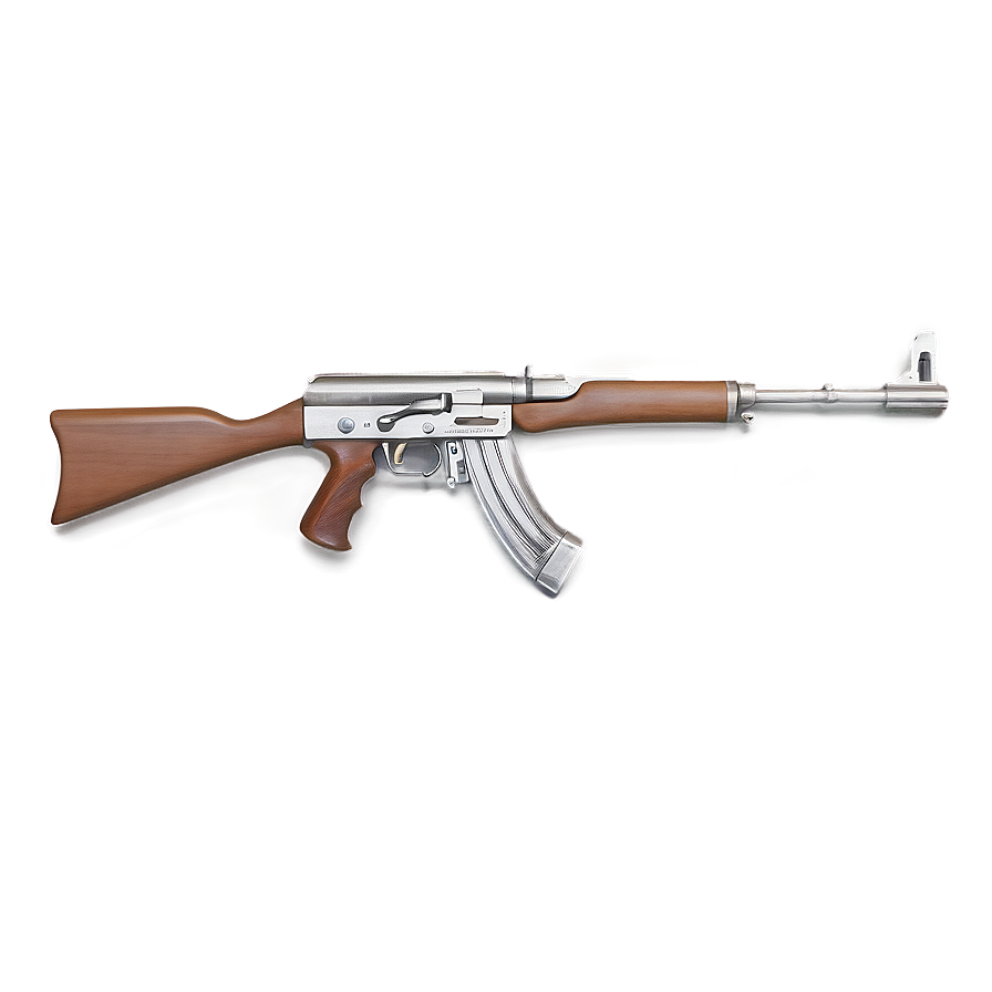 Tommy Gun In Grayscale Png Akc