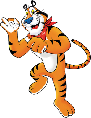 Tony The Tiger Animated Character