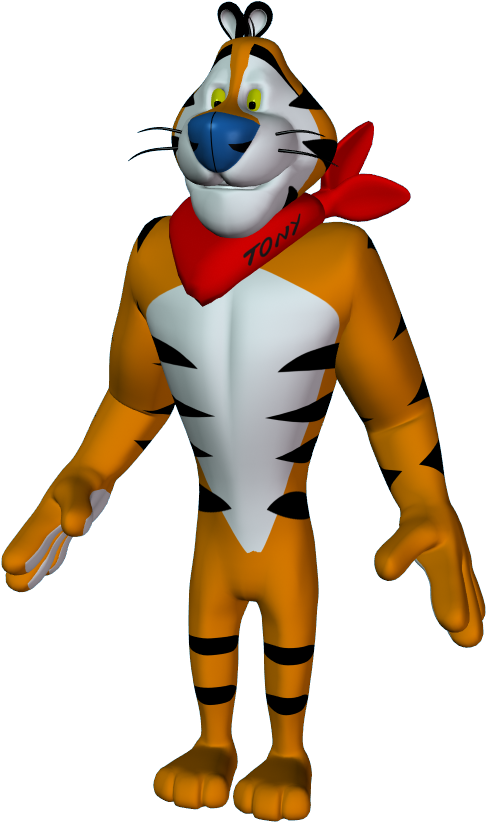 Tony The Tiger3 D Model