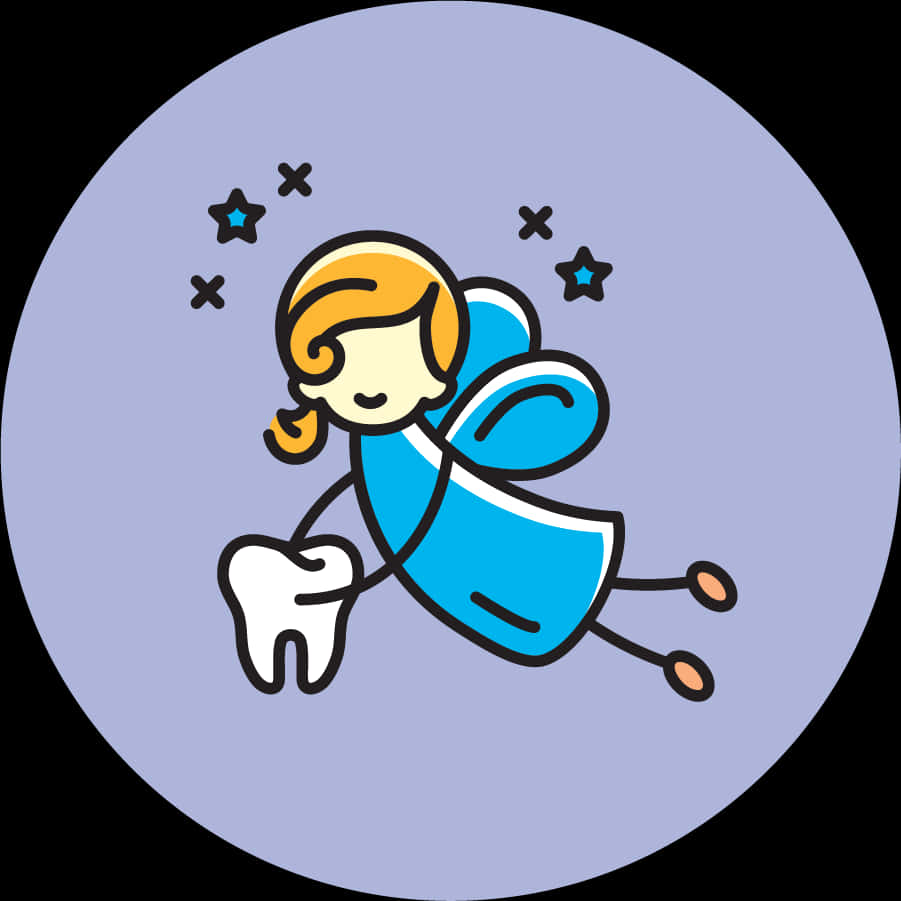 Tooth Fairy Cartoon Vector