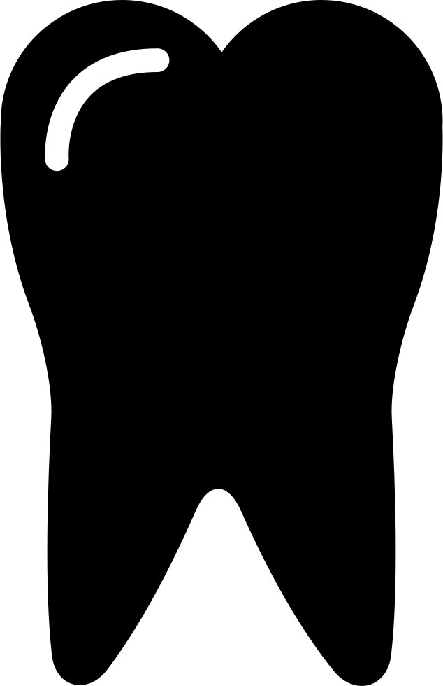 Tooth Silhouette Graphic