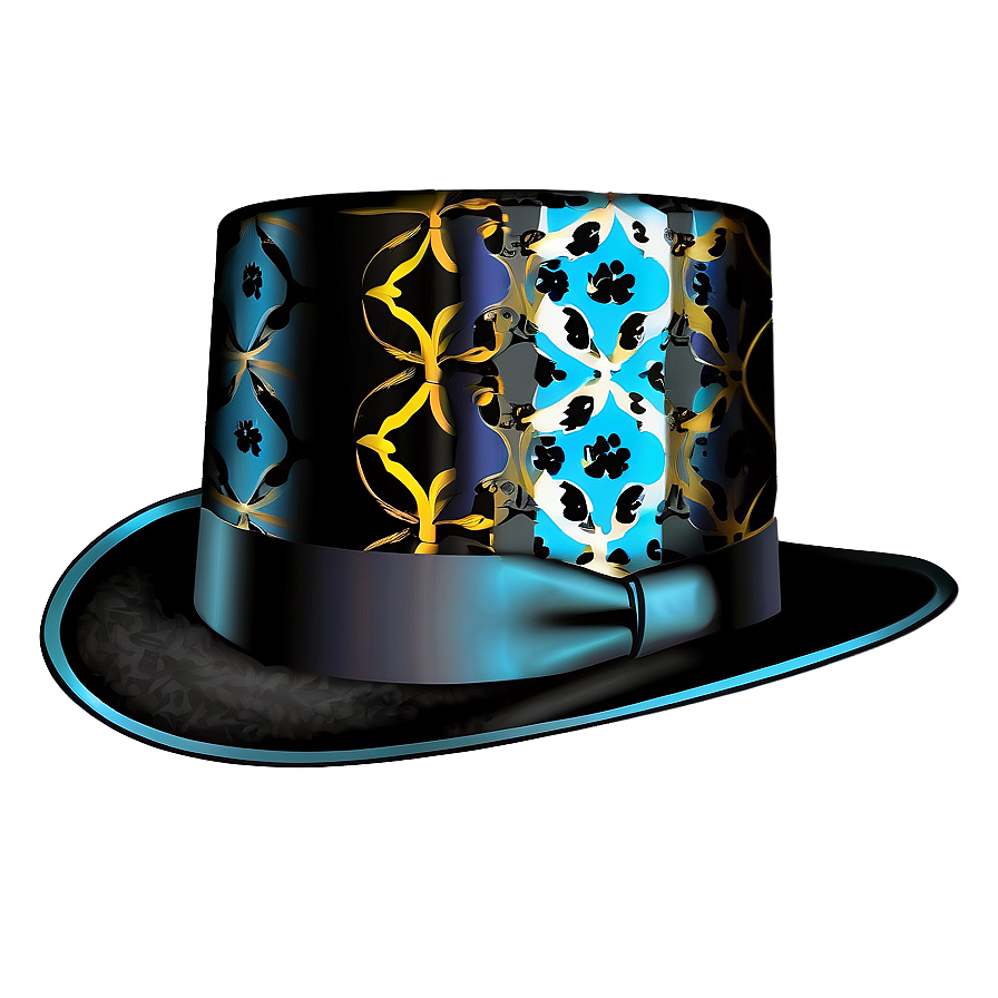 Top Hat For New Year's Eve Png Efy12