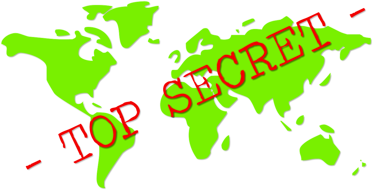 Top Secret World Map