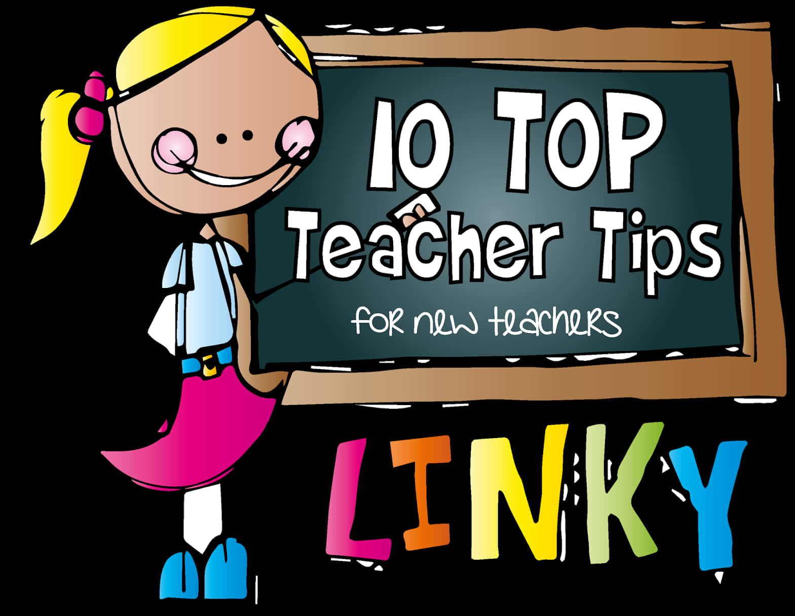 Top Teacher Tips Cartoon Clipart