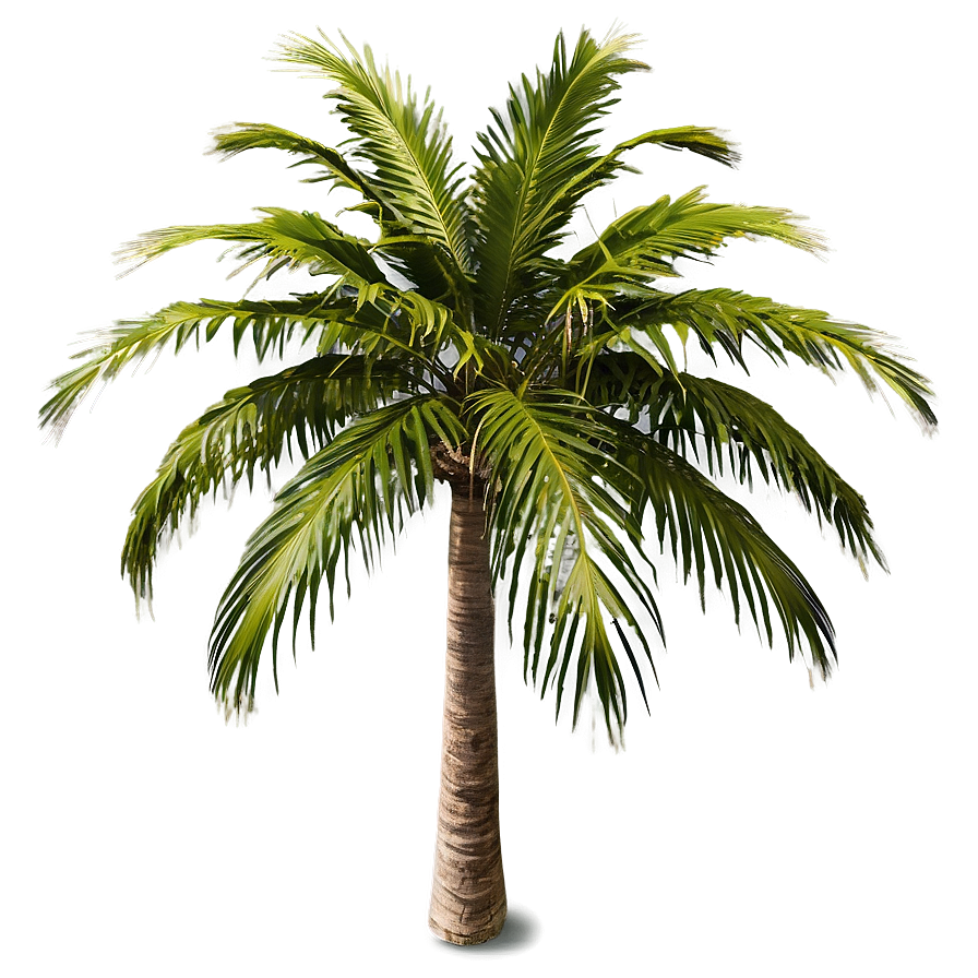 Top View Palm Trees Png 05042024