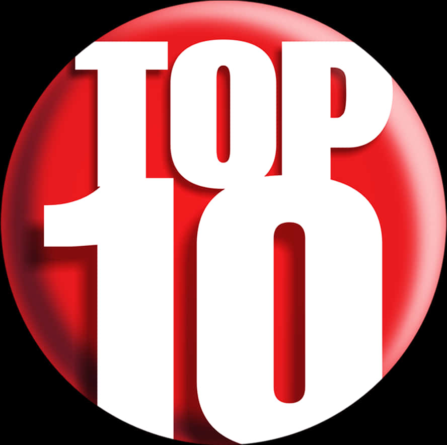 Top10 Icon Redand White