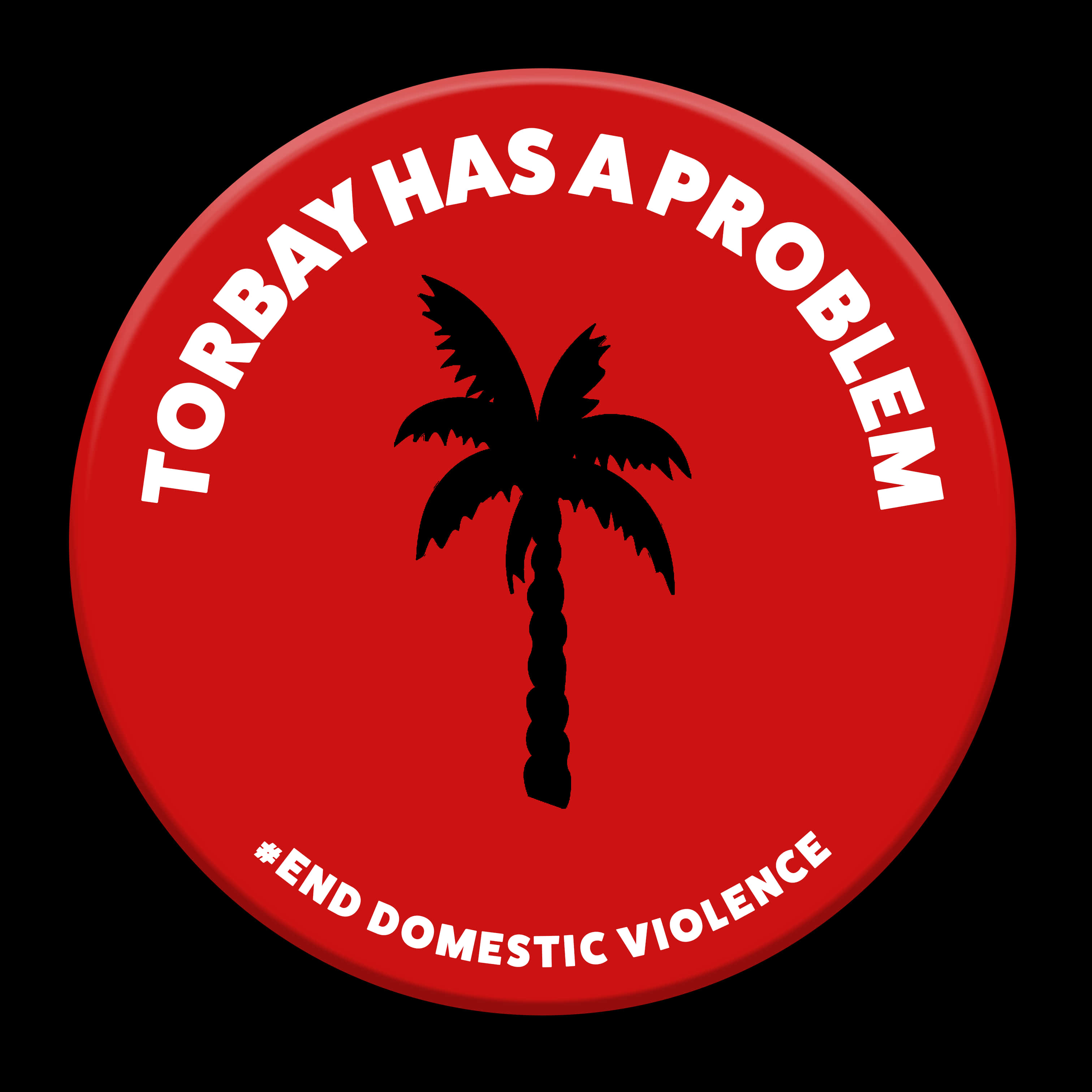 Torbay Domestic Violence Campaign Badge