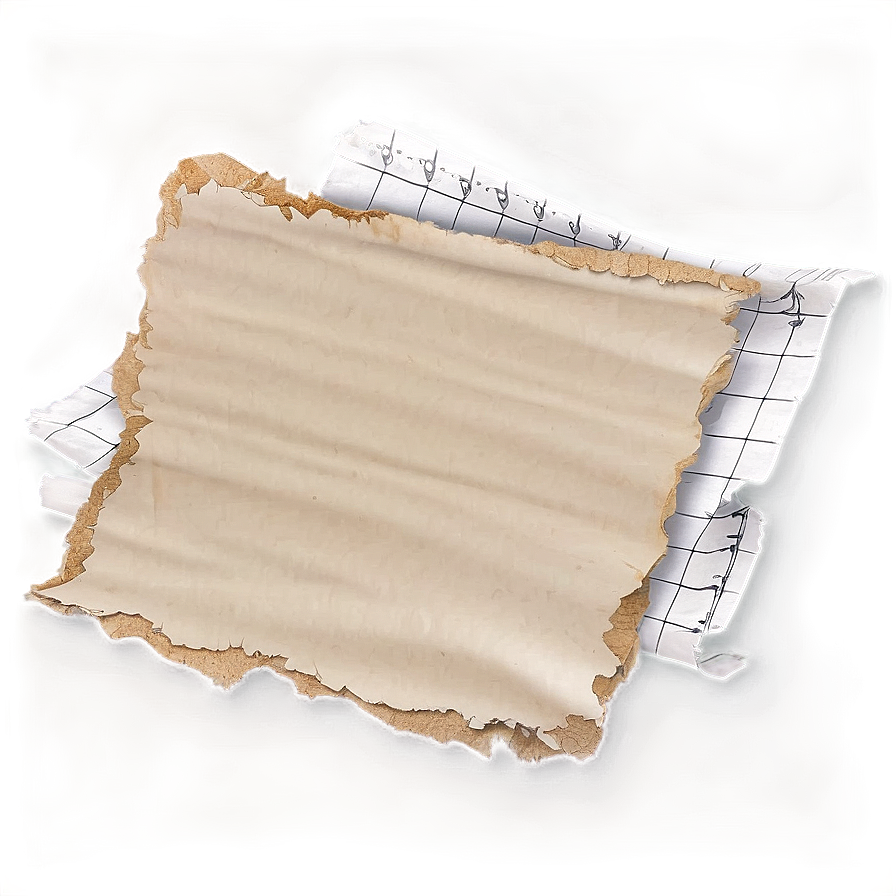 Torn Paper Sheet Png Wqk67