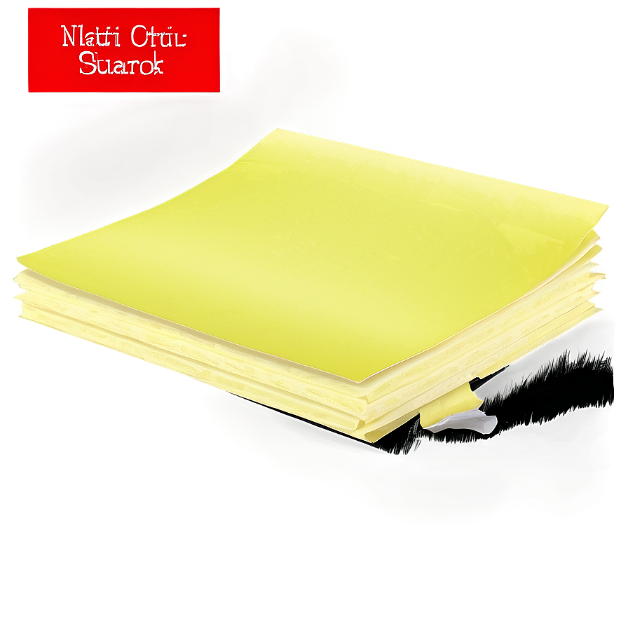 Torn Sticky Note Png 74