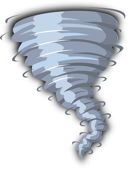 Tornado Graphic Illustration