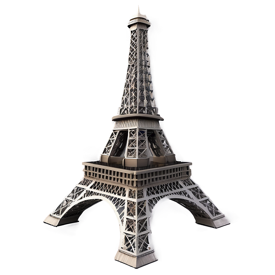 Torre Eiffel Aerial View Png 06262024