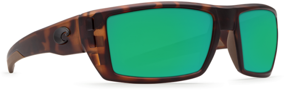 Tortoiseshell Sunglasses Green Lenses