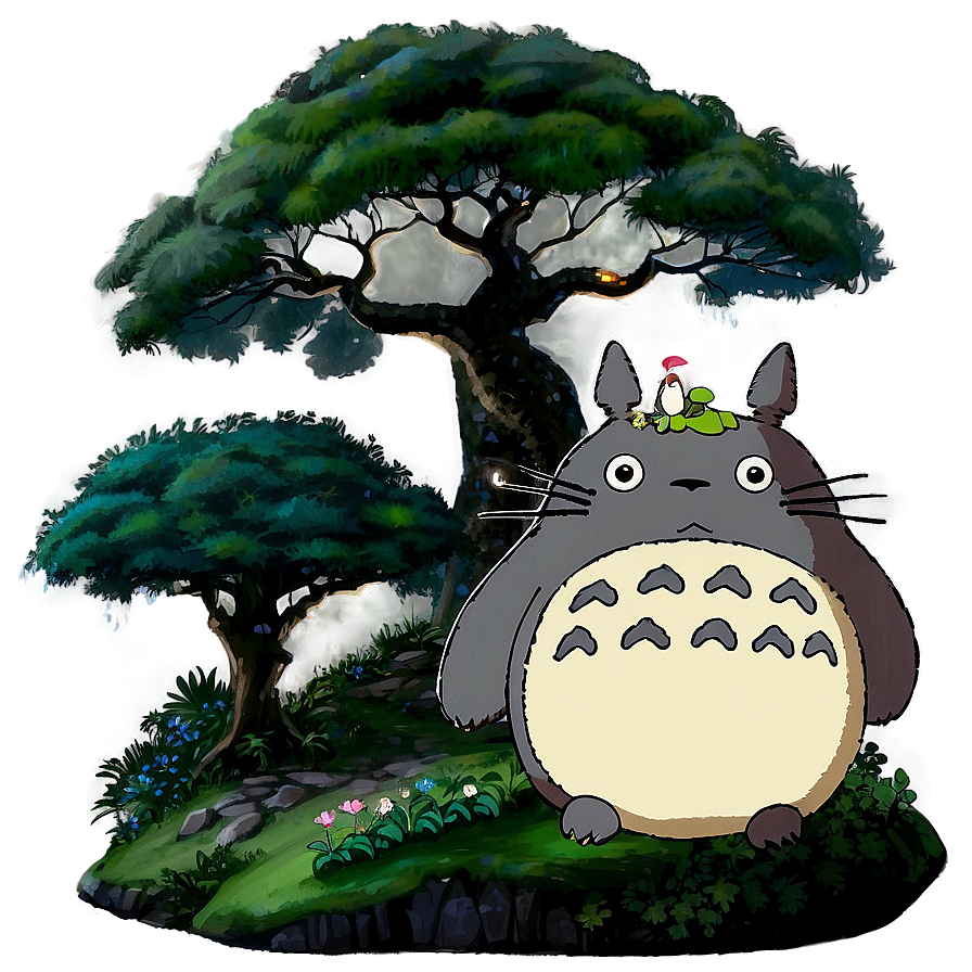 Totoro Dreamy Landscape Png 05062024