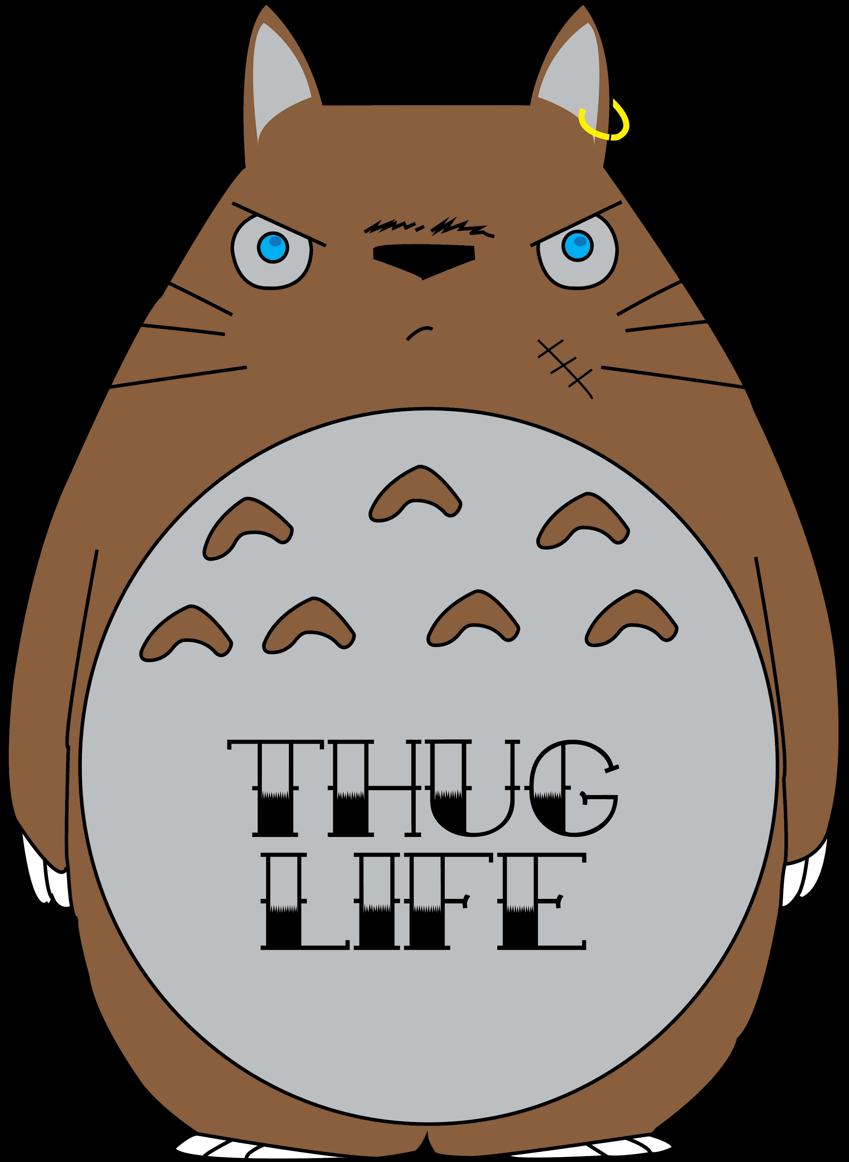 Totoro Thug Life Parody