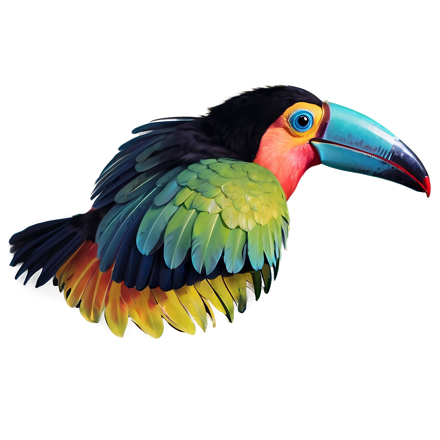 Toucan In Flight Png Cvv