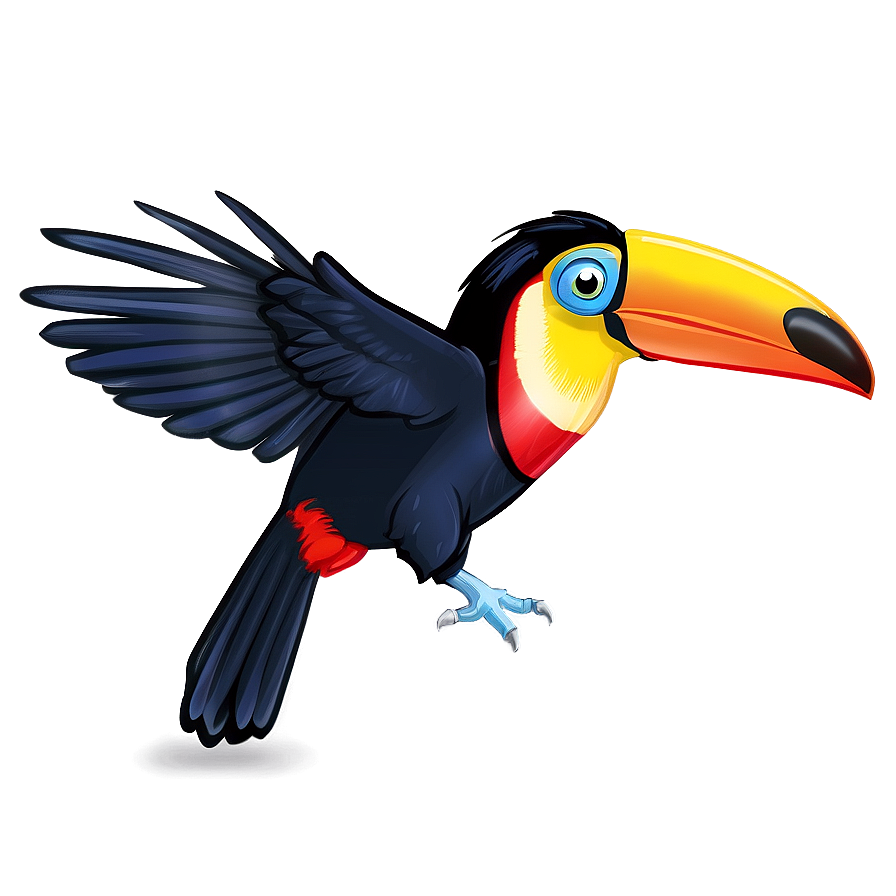 Toucan In Flight Png Vgc