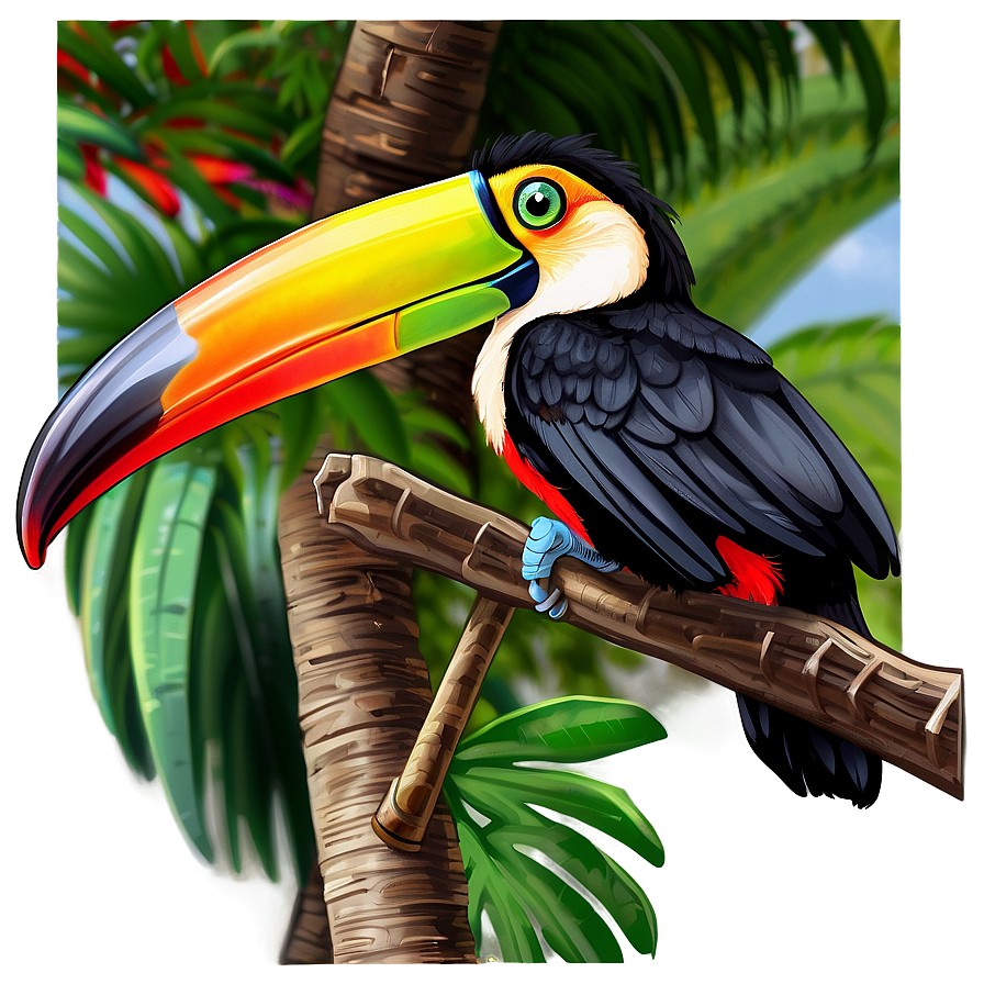 Toucan In Paradise Png Vsd30