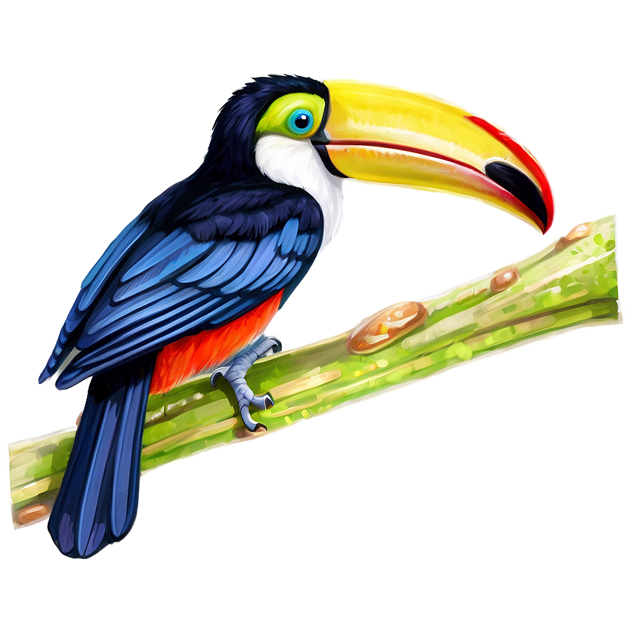 Toucan On Branch Png 06112024