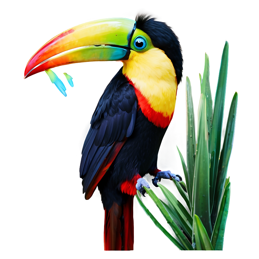 Toucan Preening Png 06112024