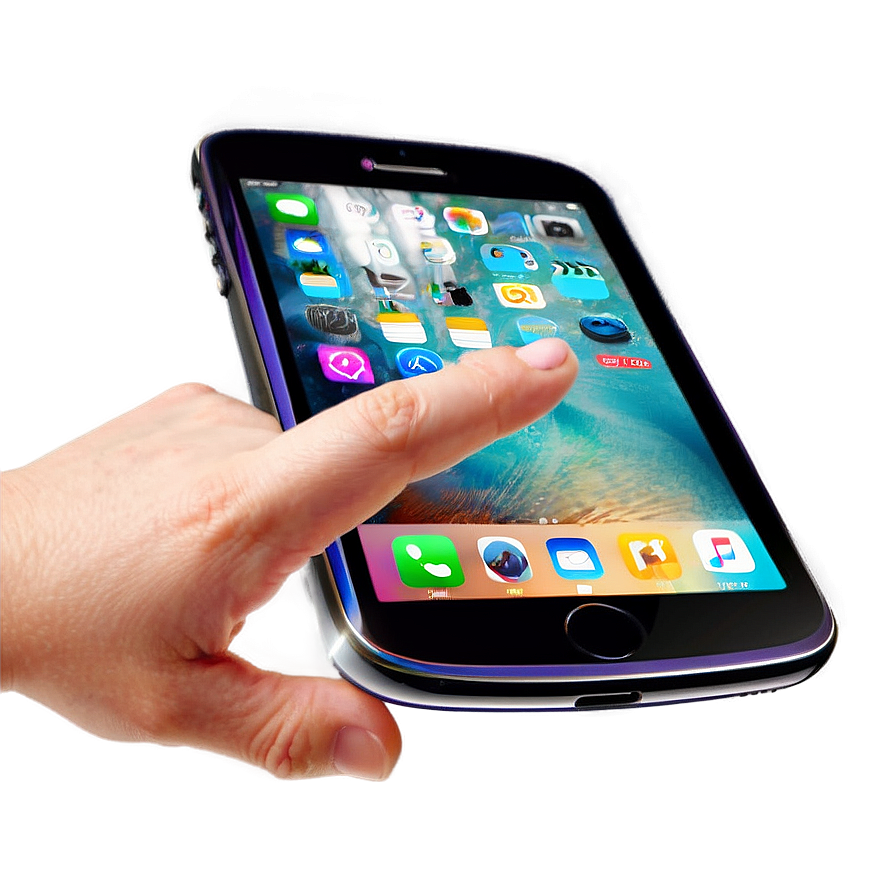 Touch Screen Phone Png 04292024