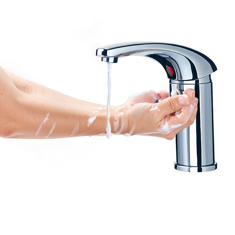 Touchless Hygiene Hand Tap Png 06262024