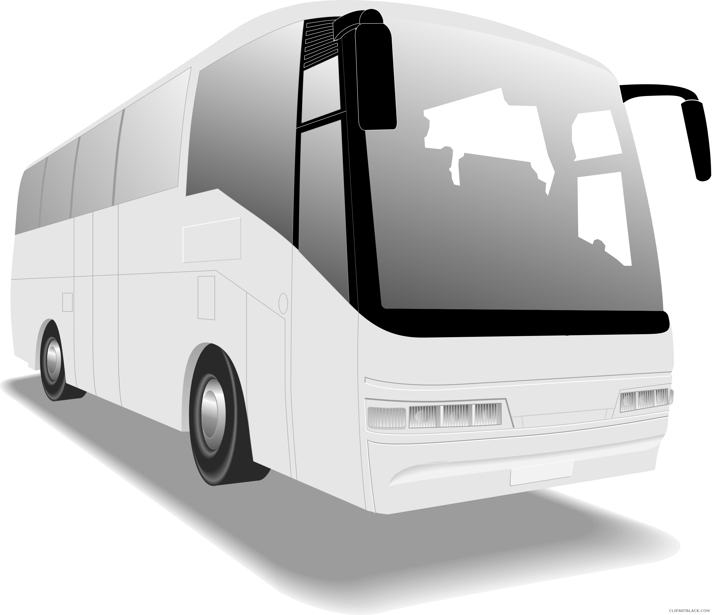 Tour Bus Vector Illustration